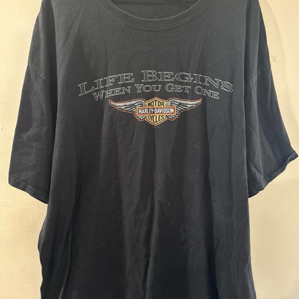 Harley-Davidson Black Short Sleeve Tee